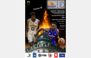 MATCH SENIORS MASCULIN N2 VS PAYS SALONAIS BASKET